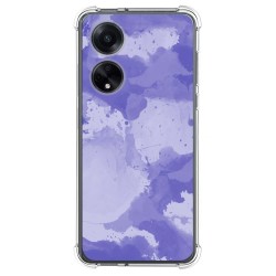 Funda Silicona Antigolpes para Oppo A98 5G diseño Acuarela 01 Dibujos
