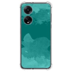 Funda Silicona Antigolpes para Oppo A98 5G diseño Acuarela 06 Dibujos