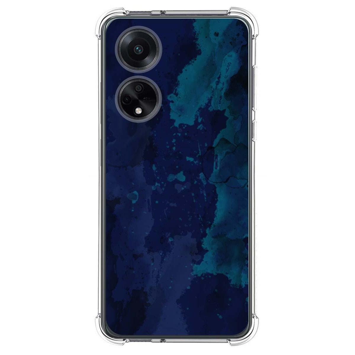 Funda Silicona Antigolpes para Oppo A98 5G diseño Acuarela 13 Dibujos