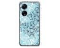 Funda Silicona Antigolpes para Oppo A98 5G diseño Flores 03 Dibujos