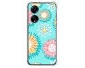 Funda Silicona Antigolpes para Oppo A98 5G diseño Flores 05 Dibujos