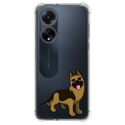 Funda Silicona Antigolpes para Oppo A98 5G diseño Perros 03 Dibujos