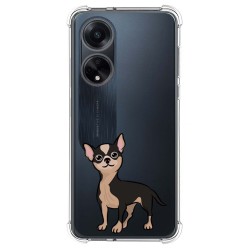 Funda Silicona Antigolpes para Oppo A98 5G diseño Perros 05 Dibujos