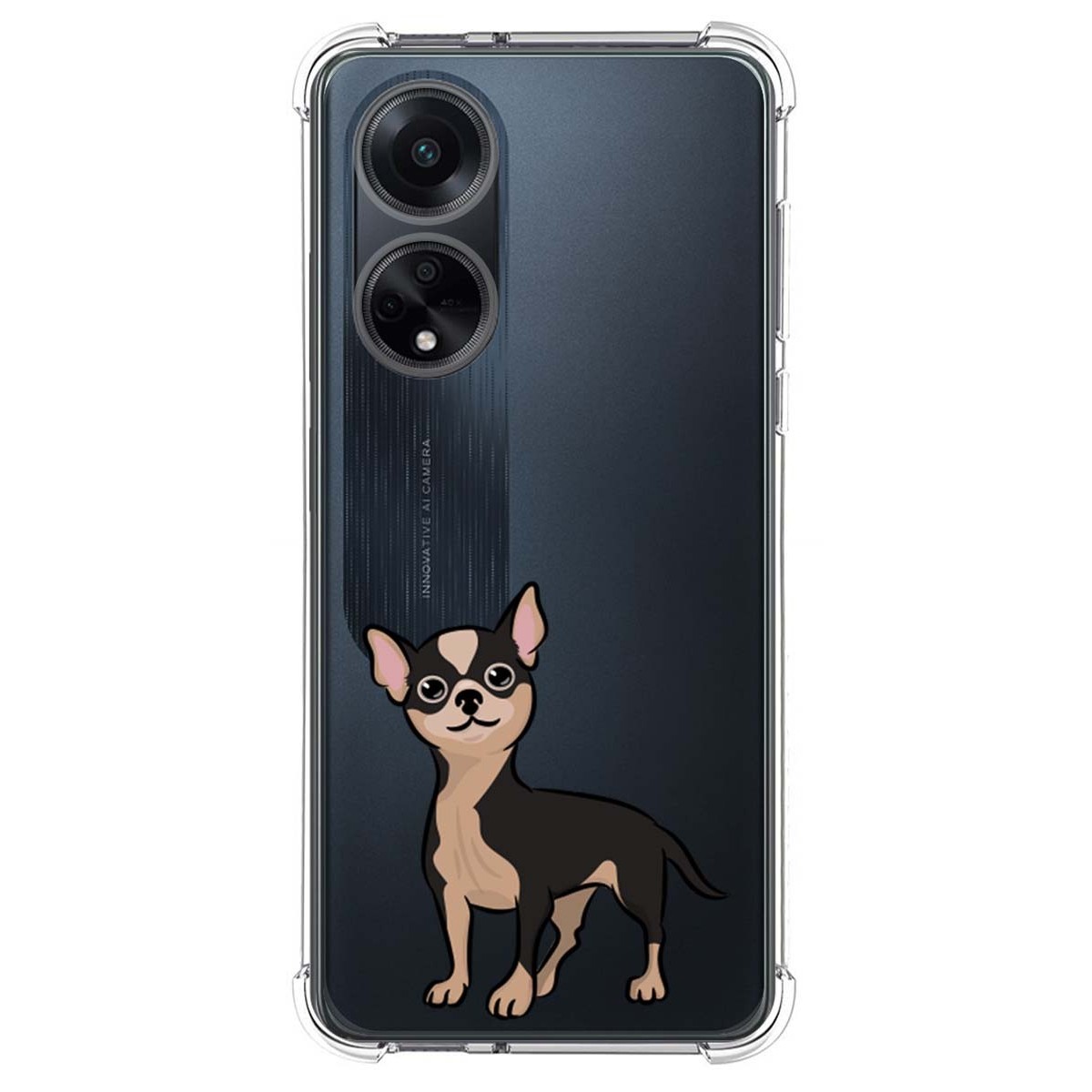 Funda Silicona Antigolpes para Oppo A98 5G diseño Perros 05 Dibujos
