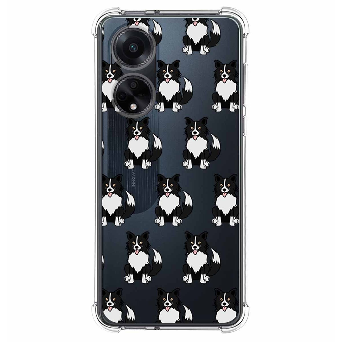 Funda Silicona Antigolpes para Oppo A98 5G diseño Perros 07 Dibujos