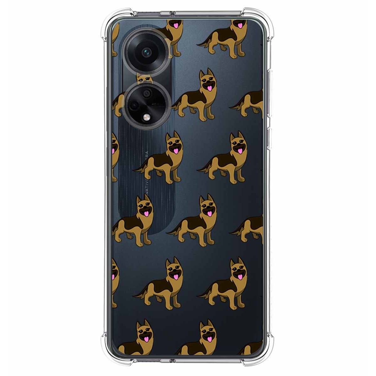 Funda Silicona Antigolpes para Oppo A98 5G diseño Perros 09 Dibujos