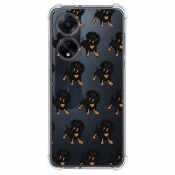Funda Silicona Antigolpes para Oppo A98 5G diseño Perros 10 Dibujos