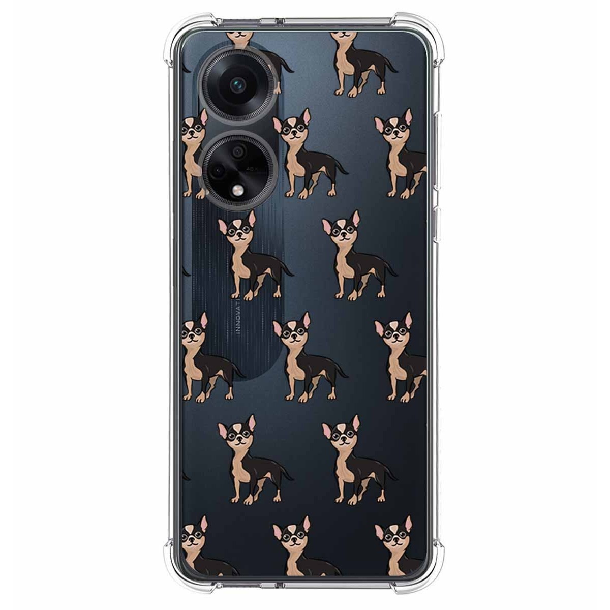 Funda Silicona Antigolpes para Oppo A98 5G diseño Perros 11 Dibujos
