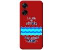 Funda Silicona Líquida Roja para Oppo A98 5G diseño Agua Dibujos