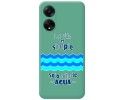 Funda Silicona Líquida Verde para Oppo A98 5G diseño Agua Dibujos