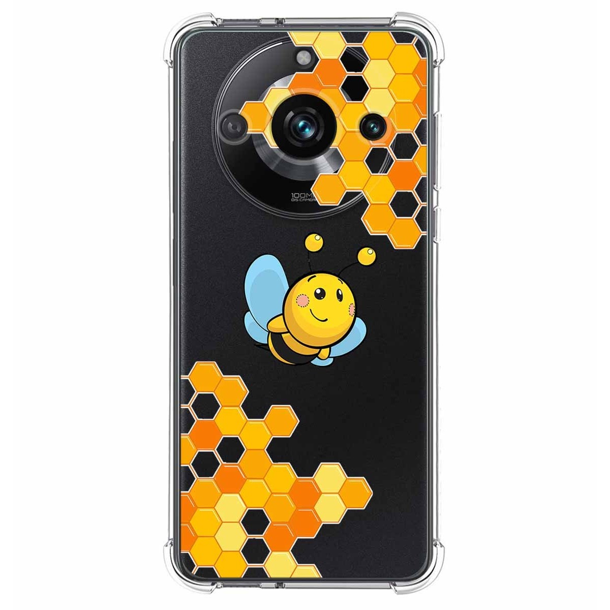 Funda Silicona Antigolpes para Realme 11 Pro / 11 Pro+ Plus diseño Abeja Dibujos