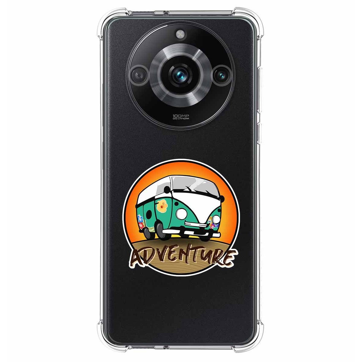Funda Silicona Antigolpes para Realme 11 Pro / 11 Pro+ Plus diseño Adventure Dibujos