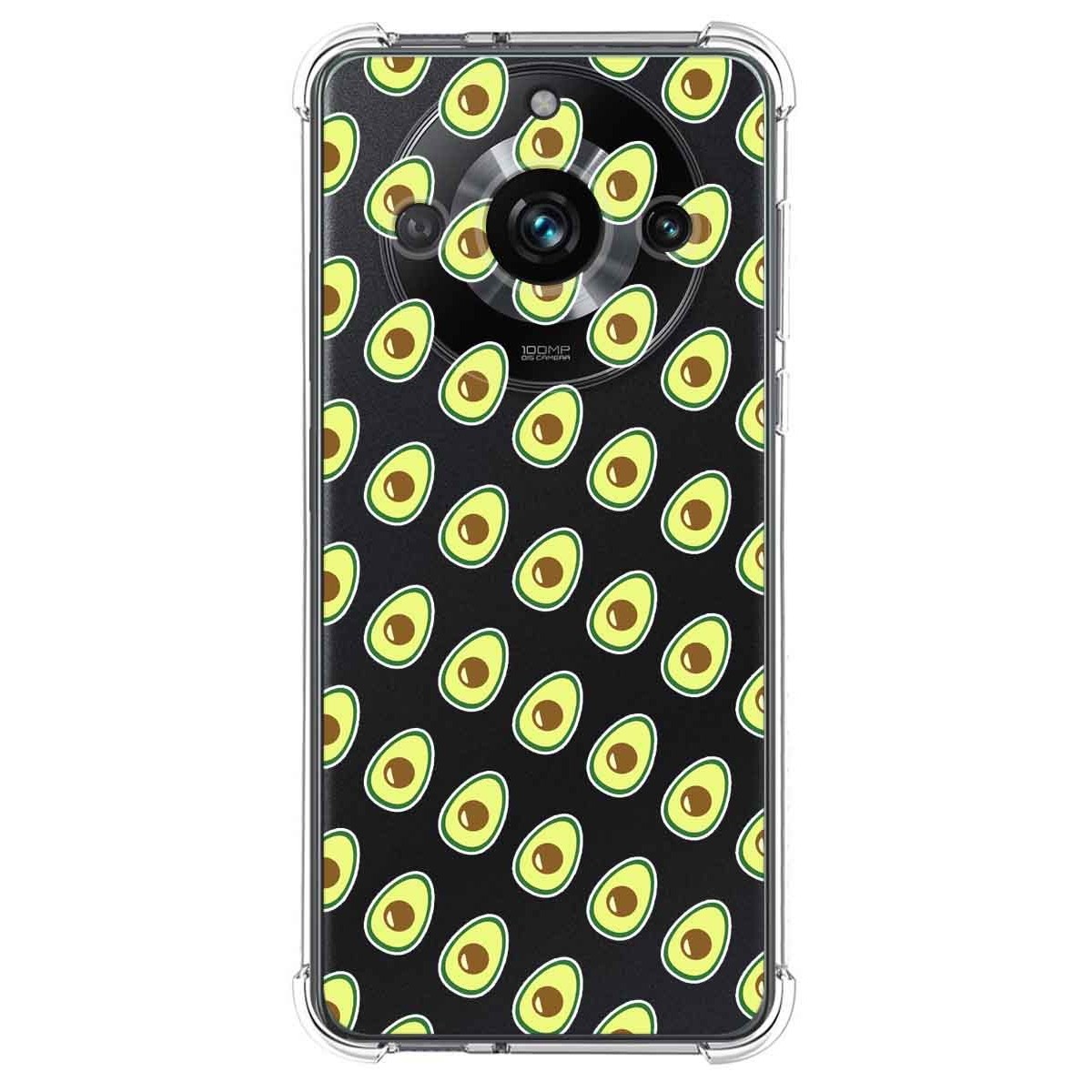 Funda Silicona Antigolpes para Realme 11 Pro / 11 Pro+ Plus diseño Aguacate Dibujos