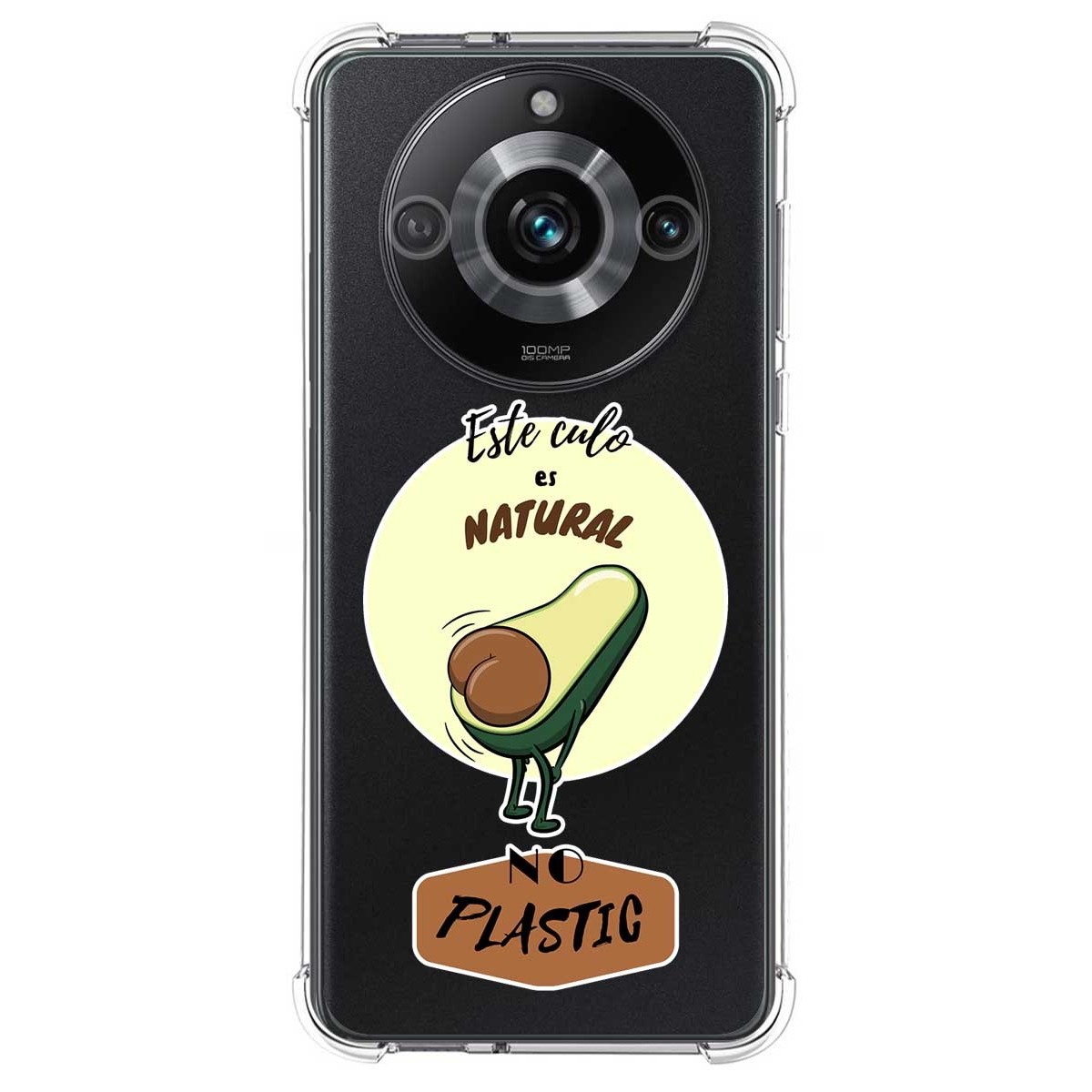 Funda Silicona Antigolpes para Realme 11 Pro / 11 Pro+ Plus diseño Culo Natural Dibujos