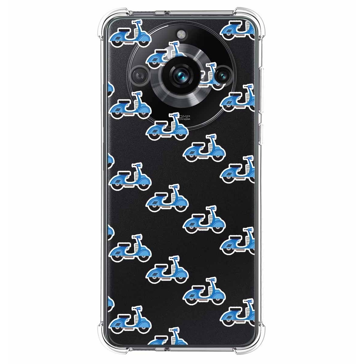 Funda Silicona Antigolpes para Realme 11 Pro / 11 Pro+ Plus diseño Scooter Dibujos