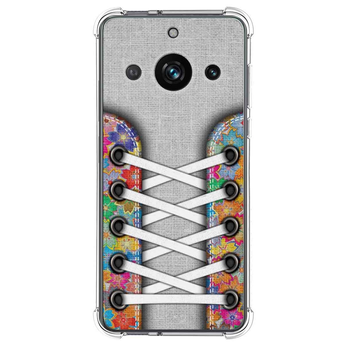 Funda Silicona Antigolpes para Realme 11 Pro / 11 Pro+ Plus diseño Zapatillas 04 Dibujos