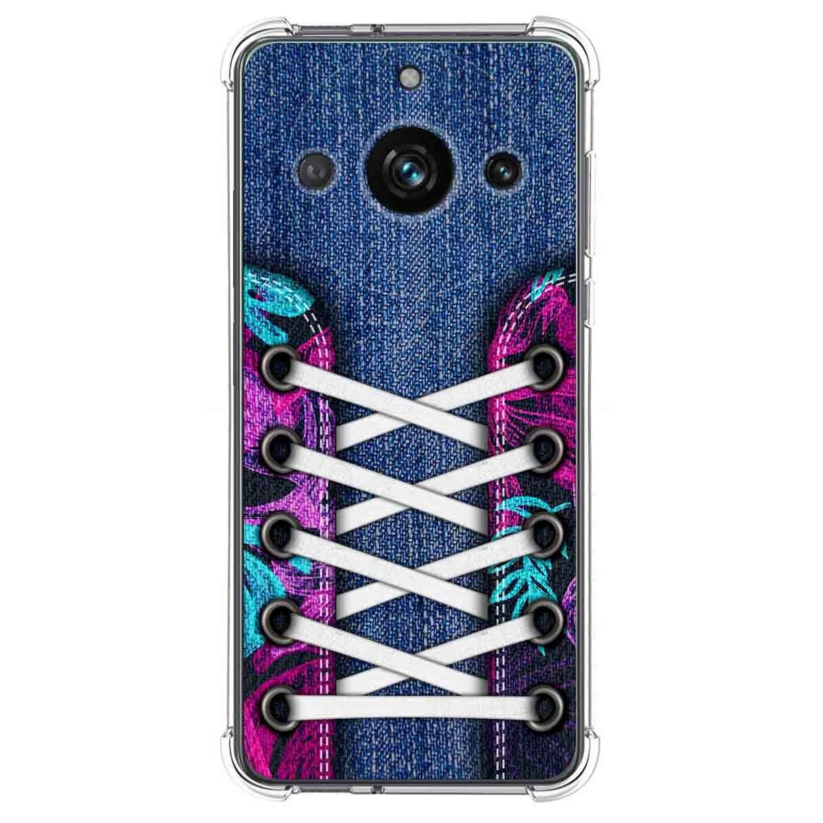 Funda Silicona Antigolpes para Realme 11 Pro / 11 Pro+ Plus diseño Zapatillas 06 Dibujos