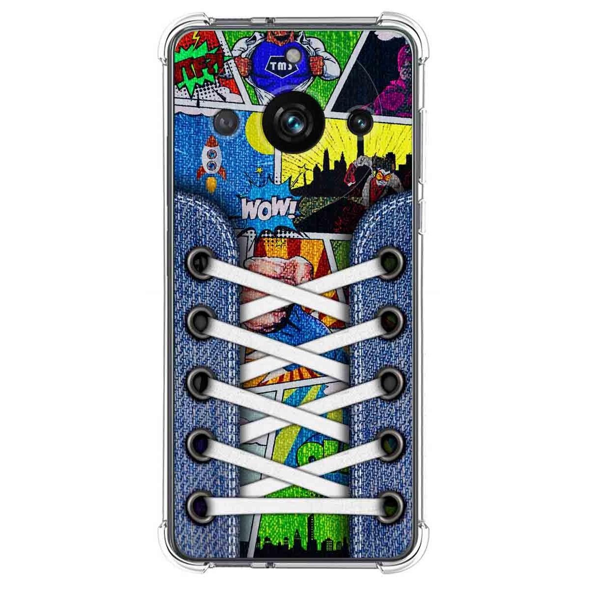 Funda Silicona Antigolpes para Realme 11 Pro / 11 Pro+ Plus diseño Zapatillas 14 Dibujos