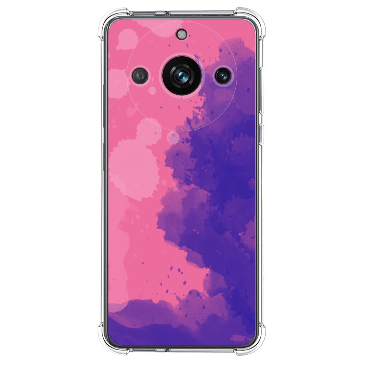 Funda Silicona Antigolpes para Realme 11 Pro / 11 Pro+ Plus diseño Acuarela 07 Dibujos