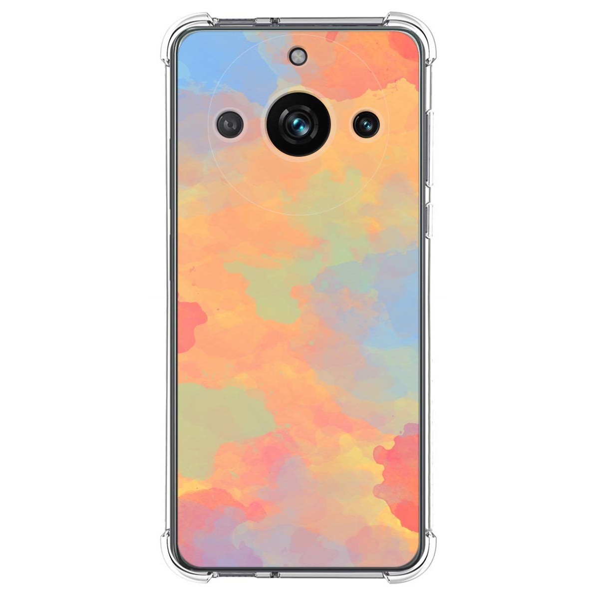 Funda Silicona Antigolpes para Realme 11 Pro / 11 Pro+ Plus diseño Acuarela 08 Dibujos