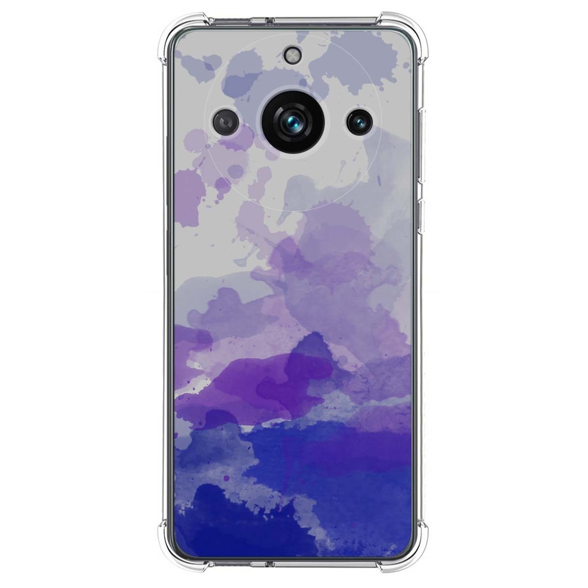 Funda Silicona Antigolpes para Realme 11 Pro / 11 Pro+ Plus diseño Acuarela 09 Dibujos