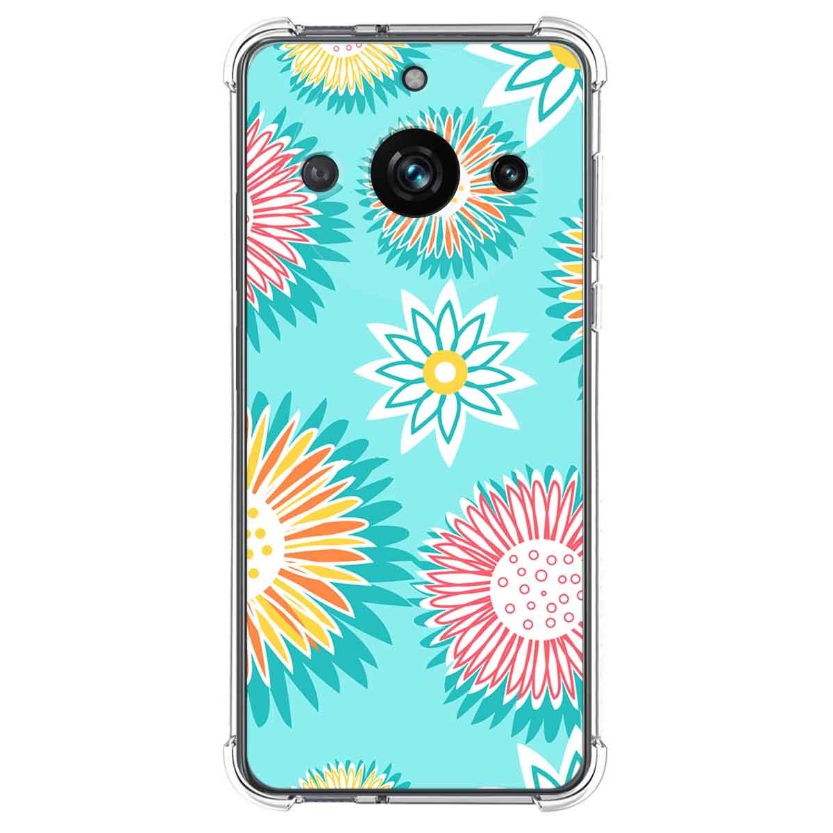 Funda Silicona Antigolpes para Realme 11 Pro / 11 Pro+ Plus diseño Flores 05 Dibujos