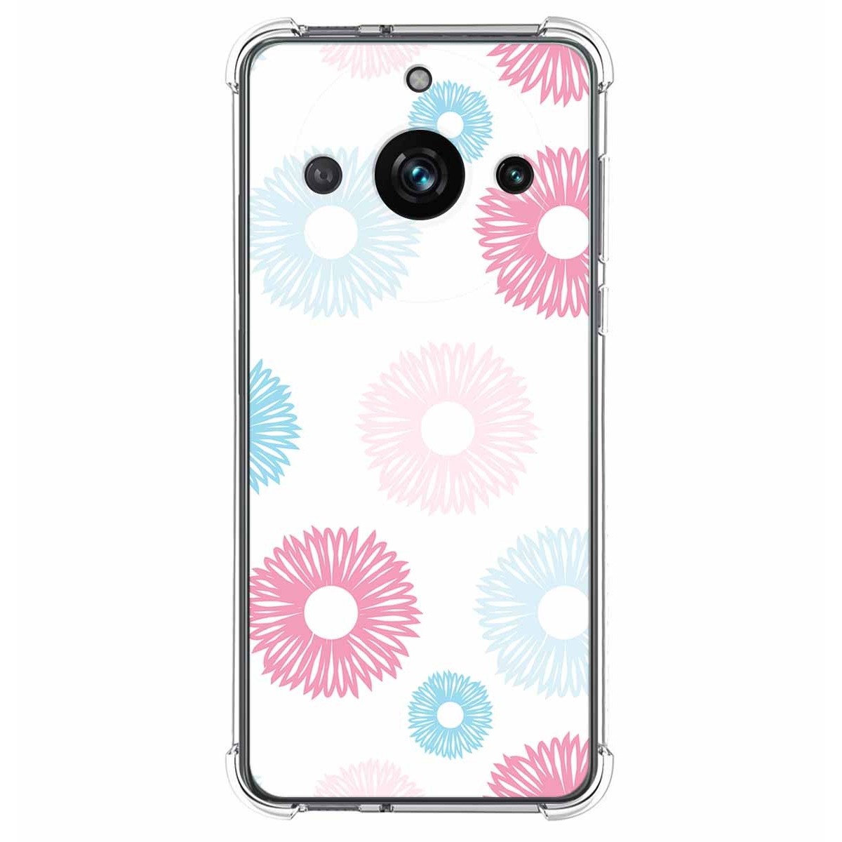 Funda Silicona Antigolpes para Realme 11 Pro / 11 Pro+ Plus diseño Flores 06 Dibujos