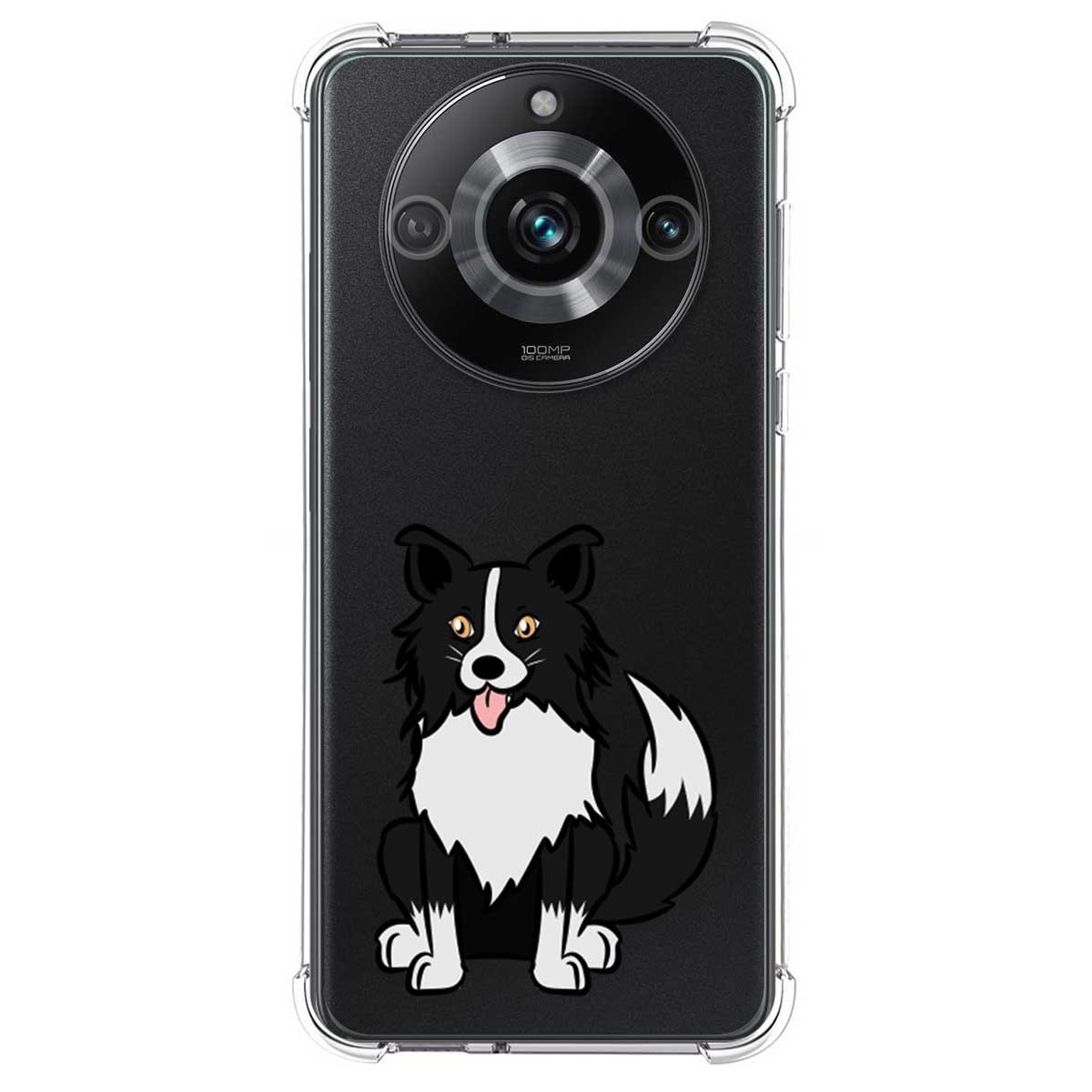 Funda Silicona Antigolpes para Realme 11 Pro / 11 Pro+ Plus diseño Perros 01 Dibujos