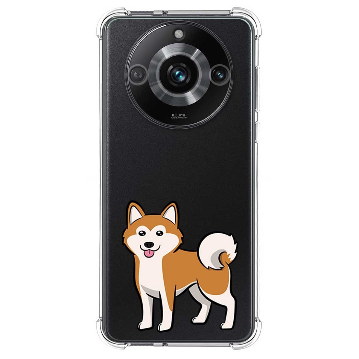 Funda Silicona Antigolpes para Realme 11 Pro / 11 Pro+ Plus diseño Perros 02 Dibujos