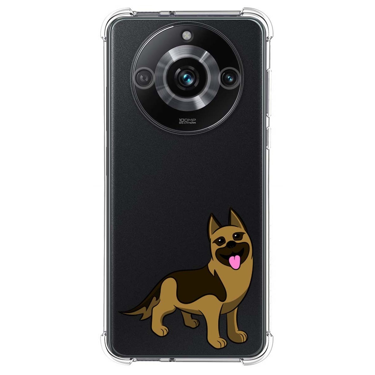 Funda Silicona Antigolpes para Realme 11 Pro / 11 Pro+ Plus diseño Perros 03 Dibujos