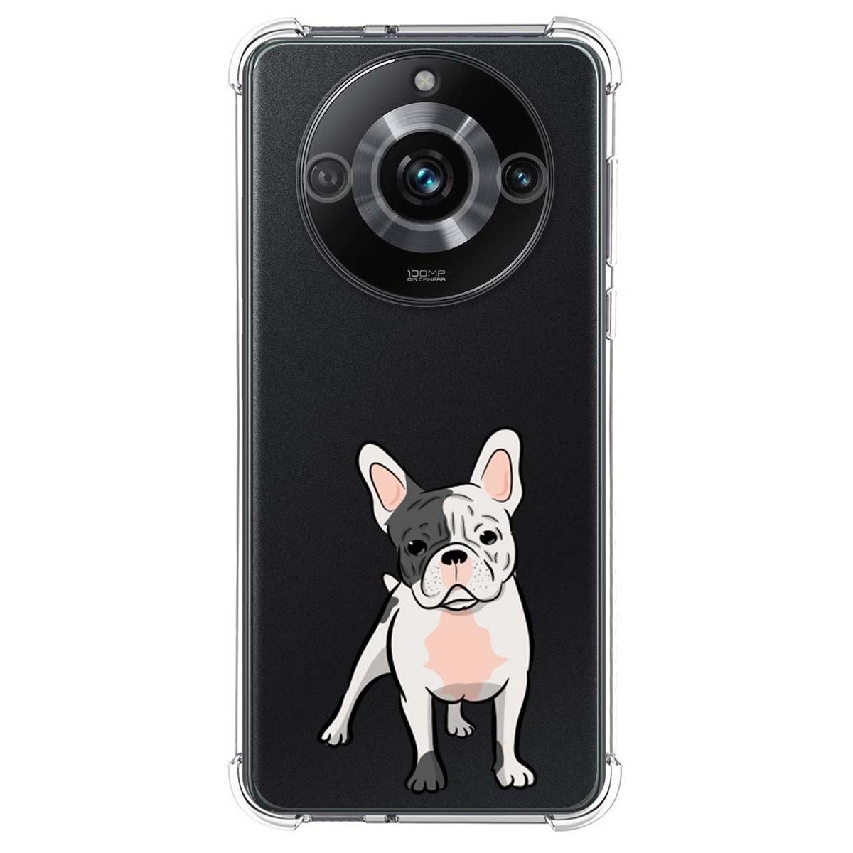 Funda Silicona Antigolpes para Realme 11 Pro / 11 Pro+ Plus diseño Perros 06 Dibujos