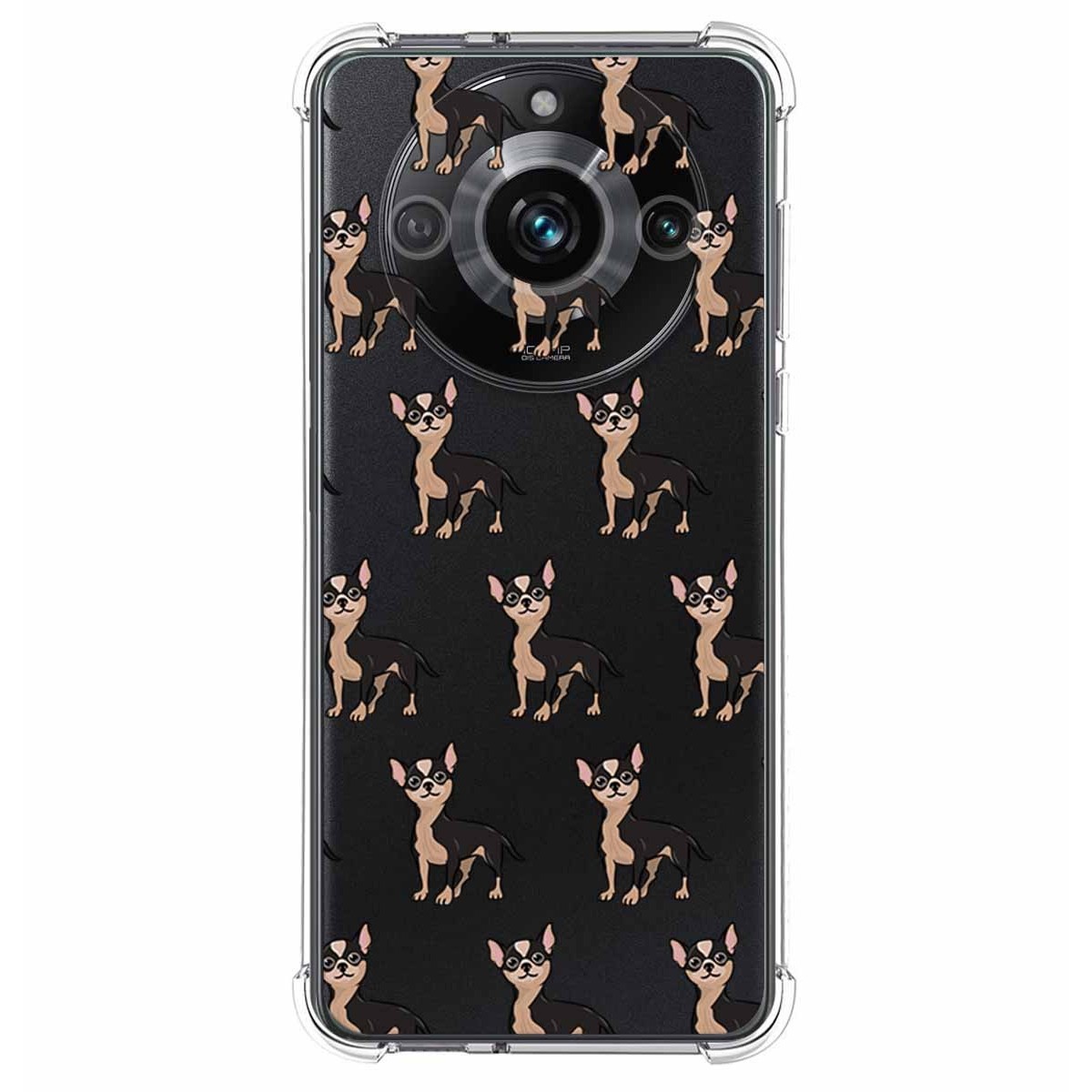 Funda Silicona Antigolpes para Realme 11 Pro / 11 Pro+ Plus diseño Perros 11 Dibujos