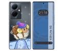 Funda Silicona Transparente para Vivo V29 Lite 5G diseño Cabra Dibujos