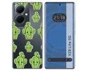 Funda Silicona Transparente para Vivo V29 Lite 5G diseño Cactus Dibujos