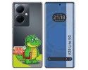 Funda Silicona Transparente para Vivo V29 Lite 5G diseño Coco Dibujos