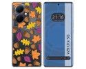 Funda Silicona Transparente para Vivo V29 Lite 5G diseño Otoño Dibujos