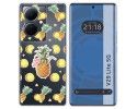 Funda Silicona Transparente para Vivo V29 Lite 5G diseño Piña Dibujos