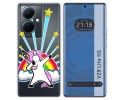 Funda Silicona Transparente para Vivo V29 Lite 5G diseño Unicornio Dibujos