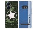 Funda Silicona para Vivo V29 Lite 5G diseño Camuflaje 01 Dibujos