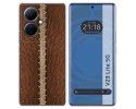 Funda Silicona para Vivo V29 Lite 5G diseño Cuero 01 Dibujos