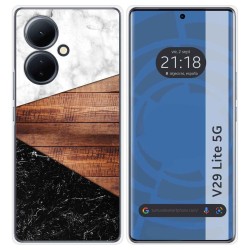 Funda Silicona para Vivo V29 Lite 5G diseño Mármol 11 Dibujos
