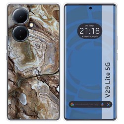 Funda Silicona para Vivo V29 Lite 5G diseño Mármol 14 Dibujos