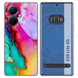 Funda Silicona para Vivo V29 Lite 5G diseño Mármol 15 Dibujos