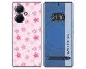 Funda Silicona para Vivo V29 Lite 5G diseño Flores Dibujos