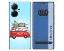 Funda Silicona para Vivo V29 Lite 5G diseño Furgoneta Dibujos
