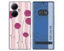 Funda Silicona para Vivo V29 Lite 5G diseño Flores Vintage Dibujos