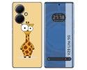Funda Silicona para Vivo V29 Lite 5G diseño Jirafa Dibujos