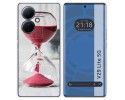 Funda Silicona para Vivo V29 Lite 5G diseño Reloj Dibujos