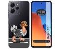 Funda Silicona Transparente compatible con Xiaomi Redmi 12 diseño Avestruz Dibujos