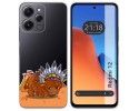 Funda Silicona Transparente compatible con Xiaomi Redmi 12 diseño Bufalo Dibujos
